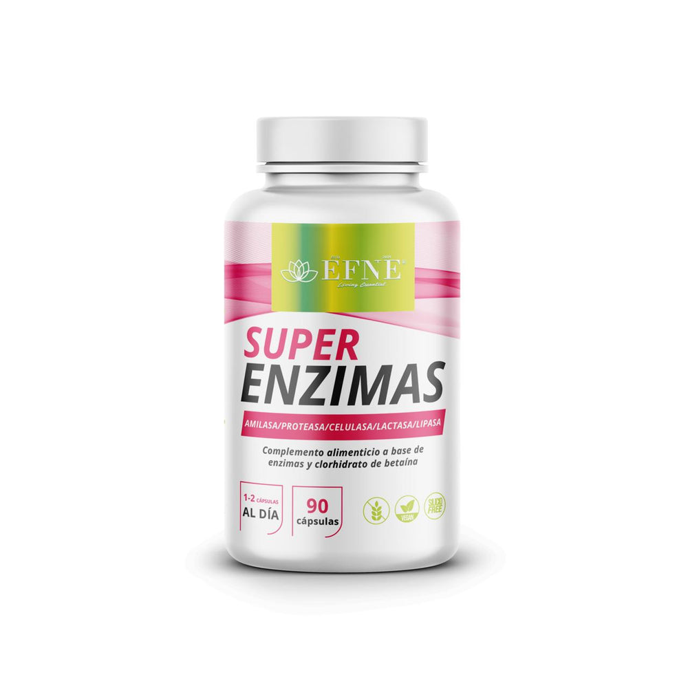 Efne Super enzimas Fórmula digestiva avanzada