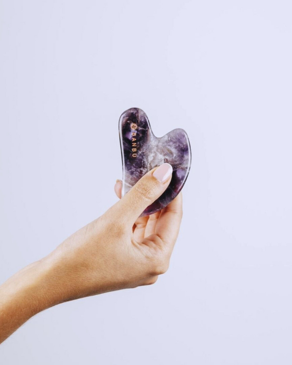 Banbu Gua Sha de amatista - 3