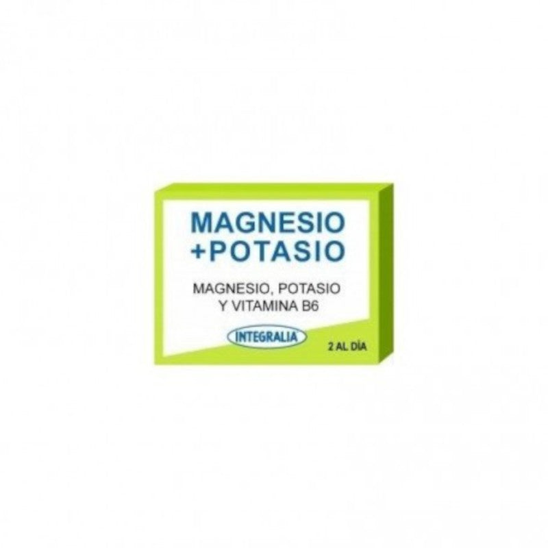 Integralia Magnesio + Potasio + Vitamina B6 60 caps