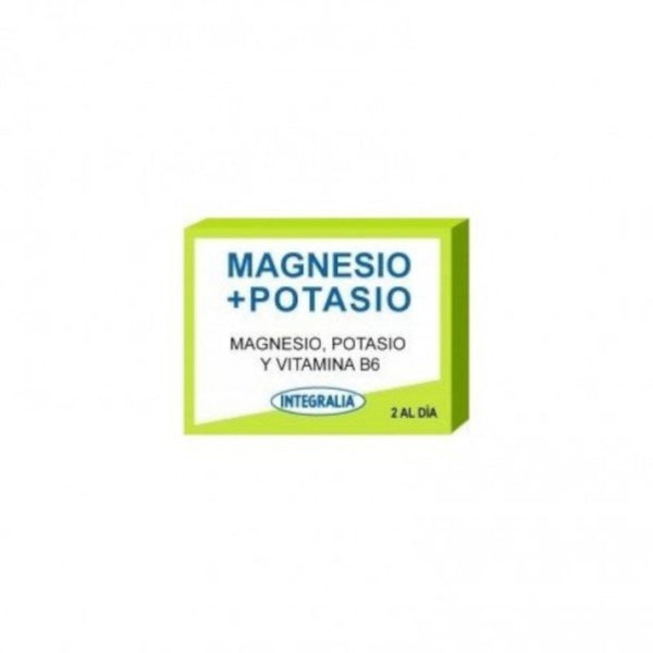 Integralia Magnesio + Potasio + Vitamina B6 60 caps