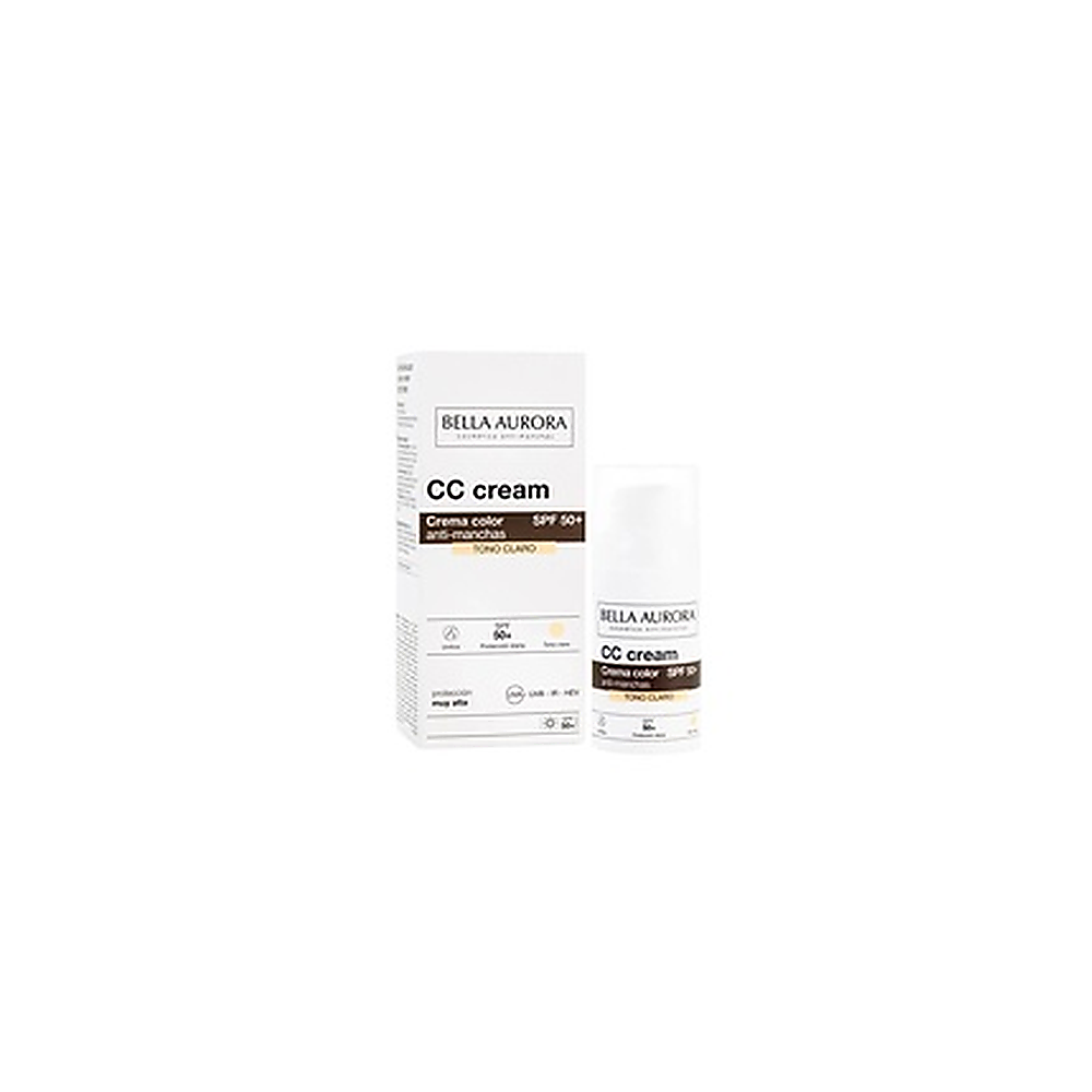 Cc Cream Anti-Manchas Spf50+ #Tono Claro de Bella Aurora