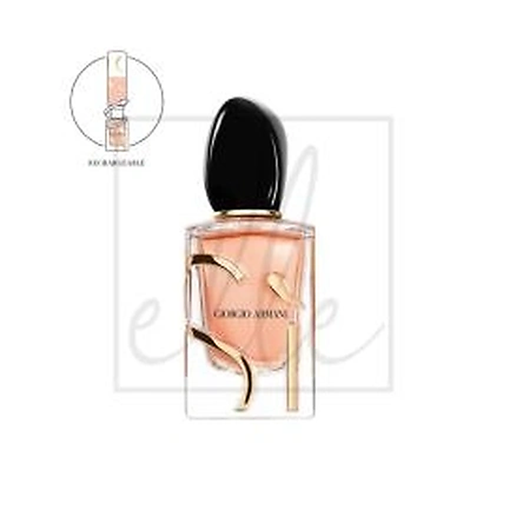 Sì Intense Edp Vapo Refillable 50 ml de Giorgio Armani