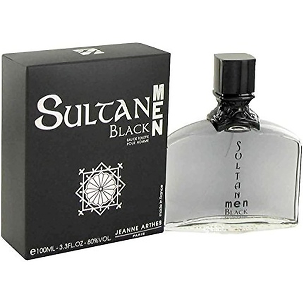 Sultan Men Black Edt 100 ml de Jeanne Arthes