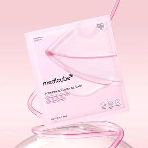 Medicube Mascarilla en Gel Colágeno Rosa PDRN