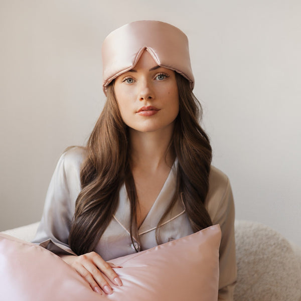 Mulberry Antifaz para dormir de seda (varios tonos) - 35