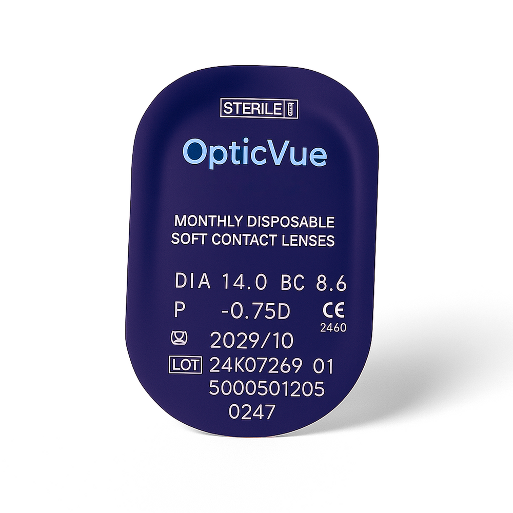 OpticVue HydroPlus Lentillas Mensuales 3 unidades