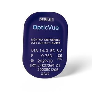 OpticVue HydroPlus Lentillas Mensuales 3 unidades