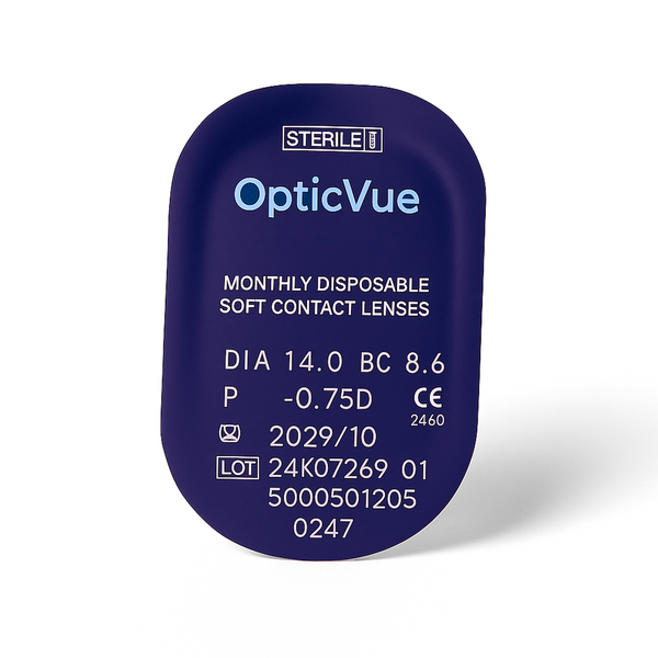 OpticVue HydroPlus Lentillas Mensuales 3 unidades