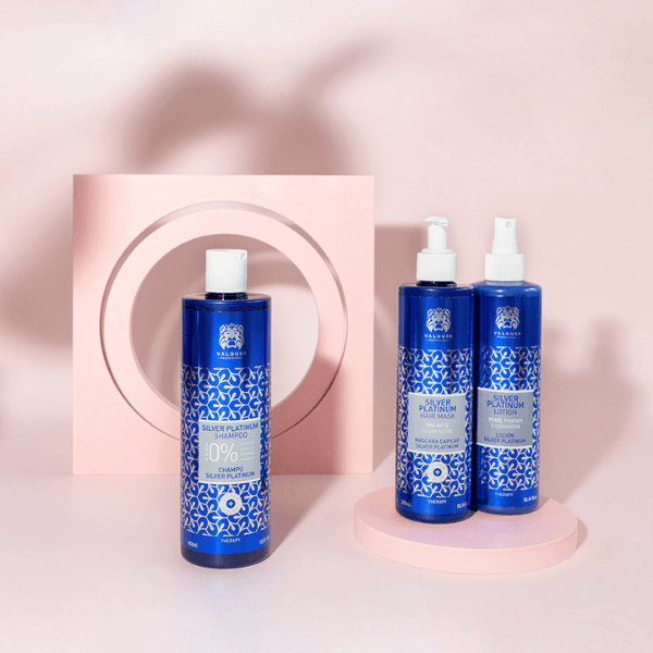 Valquer Pack Silver - Champú, Mascarilla y Loción - 1000 ml - 3