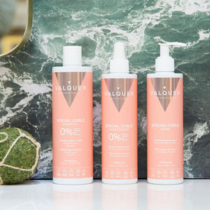 Valquer Pack Método Curly - Champú, Mascarilla y Acondicionador - 975 ml - 6