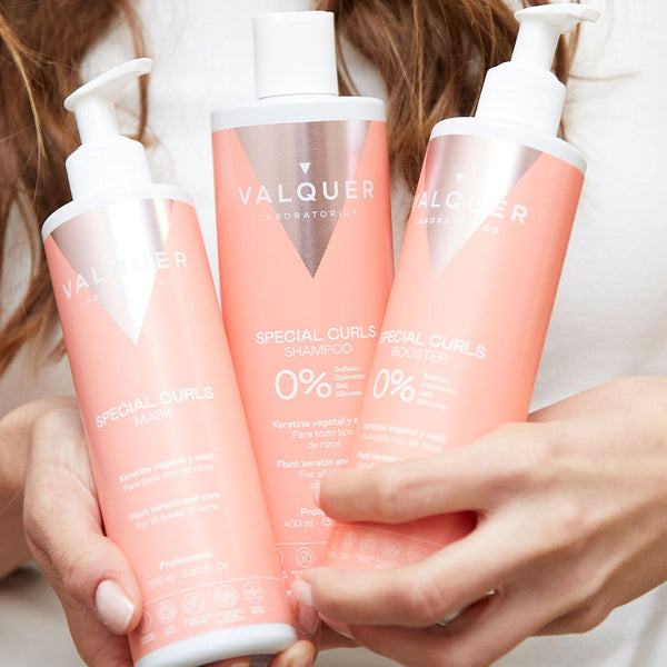 Valquer Pack Método Curly - Champú, Mascarilla y Acondicionador - 975 ml - 8