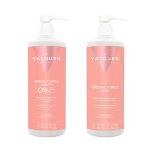 Valquer Pack Método Curly - Champú y Mascarilla - 1975 ml