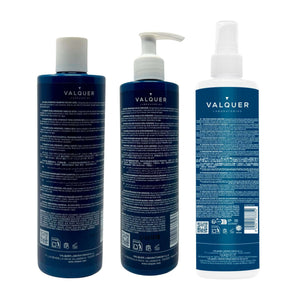 Valquer Pack Ultrahidratante Champú, ice hair mask y acondicionador bifásico para cabellos secos - 1000 ml - 4