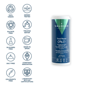Valquer Partículas de Champú Total Repair - 150 g - 2