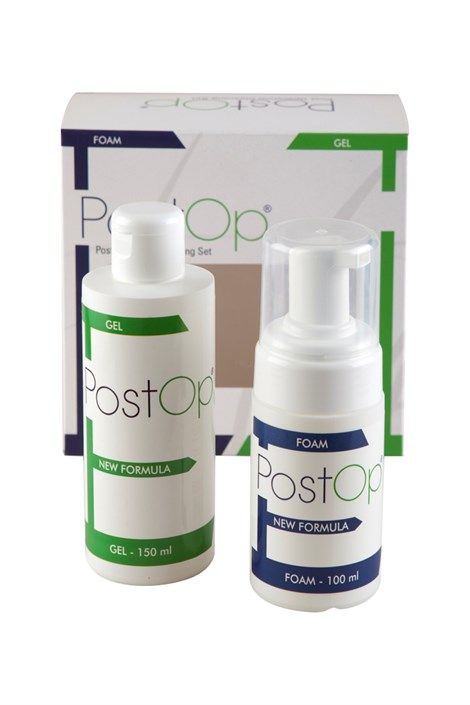 Hairfluencer PostOP Set de cuidado post trasplante capilar Gel + espuma