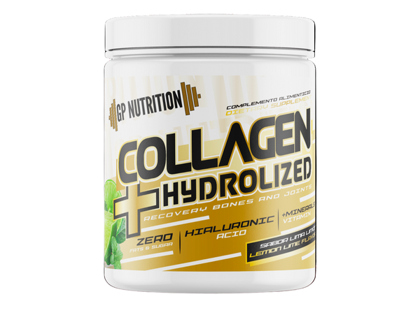 GP Nutrition Colágeno hidrolizado + Ácido hialurónico + magnesio + Vitamina C