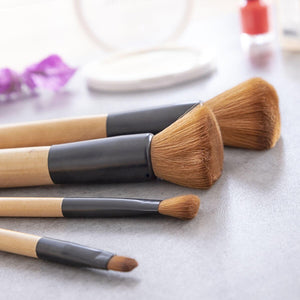 InnovaGoods Set brochas maquillaje 5 uds