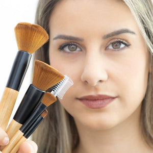 InnovaGoods Set brochas maquillaje 5 uds