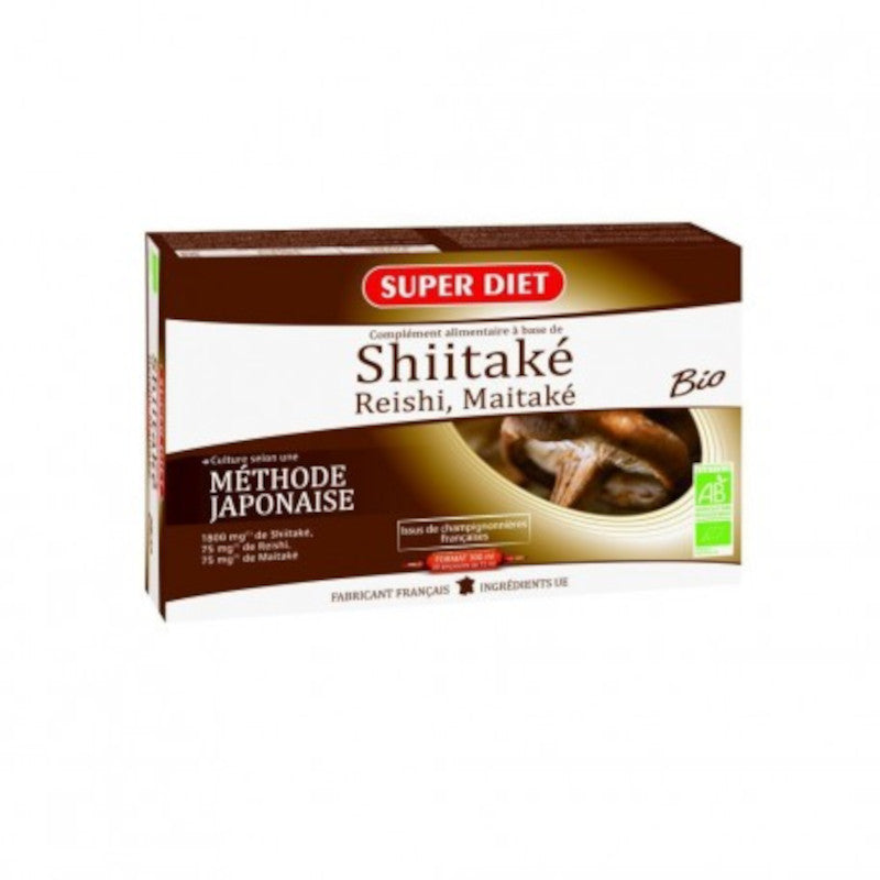 Superdiet Shiitake + Bio 20 ampollas