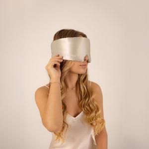 Mulberry Antifaz para dormir de seda (varios tonos) - 23