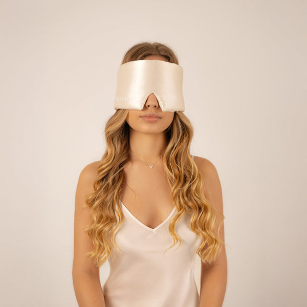 Mulberry Antifaz para dormir de seda (varios tonos) - 16